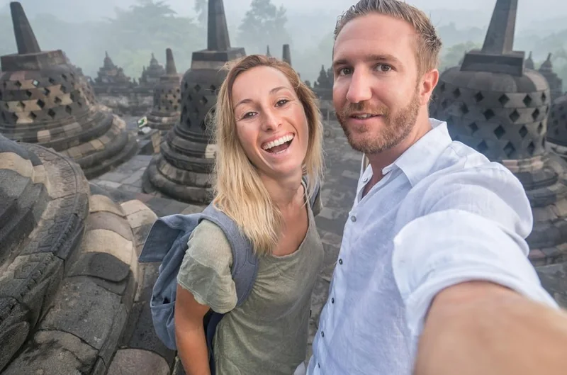Borobudur Sunrise: Hügel oder Tempel, Eintritt inbegriffen