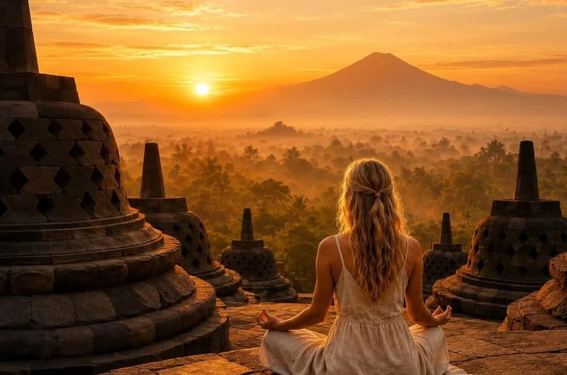 VIP-Sunrise in Borobudur mit Frühstück